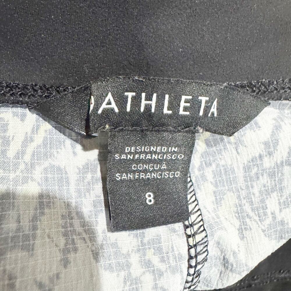 Athleta Jogger Pant Women's Size 8 Trekkie North Kinetic Abstract Tapered - Picture 4 of 5